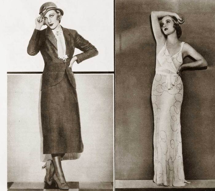 Dress in 1930s style